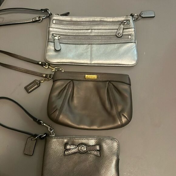 Coach wristlets three in the bundle - Picture 1 of 4